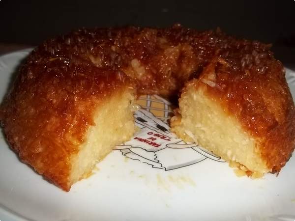 Pudim de Mandioca