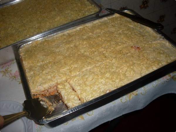 Torta Salgada de Presunto e Requeijão