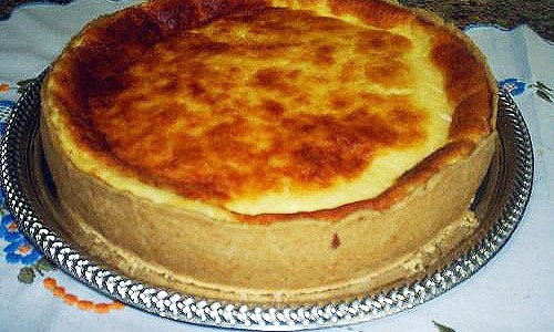 Empadão de queijo