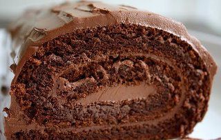 Rocambole de Chocolate sem Farinha