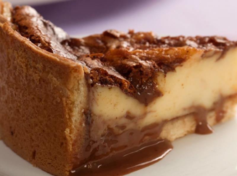 Torta Mármore de Leite Condensado