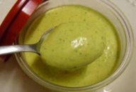 Molho verde para sanduiches e saladas