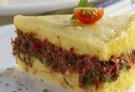 Polenta ao Forno com Carne Seca