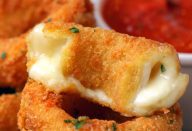 recheada com queijo