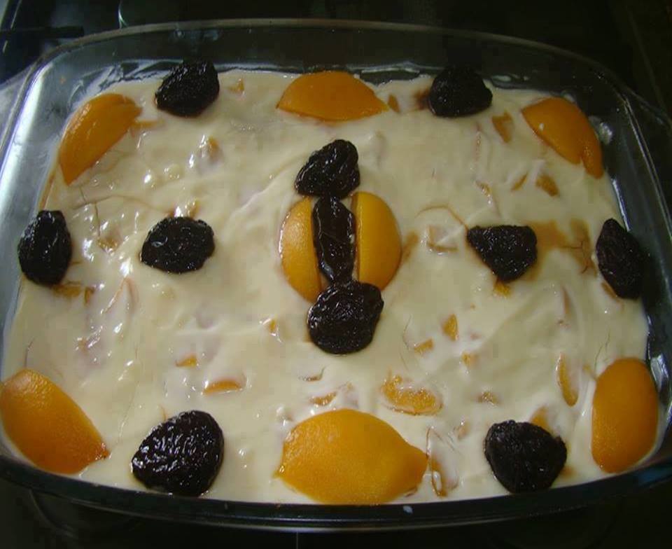 Pavê de pêssego - Veja a Receita: