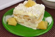 Pavê de Abacaxi com Sorvete