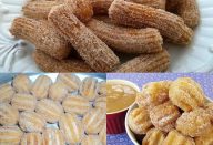 Receita de mini churros