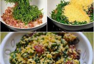 Farofa-de-couve-simples