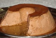 Pudim de Chocolate em Pó