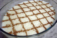 Receita de Arroz doce com leite em pó