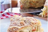 Torta de Liquidificador com Sobras de Arroz