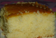 bolo de leite quente