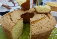 Bolo de Água Simples e Fofo