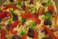 Massa especial para pizza