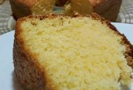 Bolo de Fubá com Iogurte