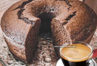 Bolo de Café com Chocolate