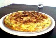 batata frita omelete
