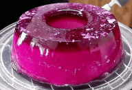 GELATINA RECHEADA COM PUDIM