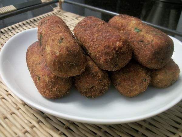 Croquete de Batata com Carne Moída