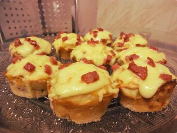 Cupcakes de Pizza