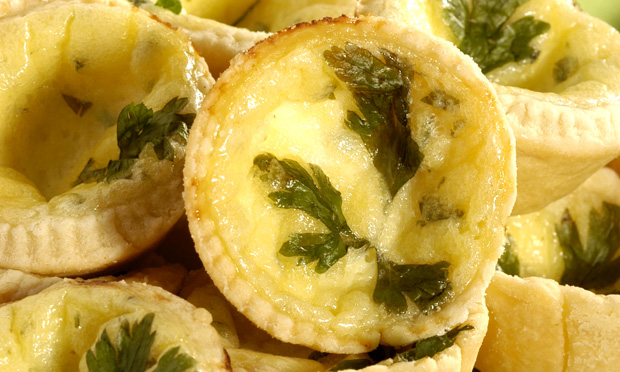 Empadinha prática de queijo
