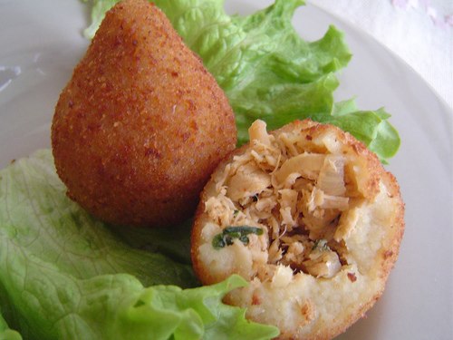 Coxinha de galinha