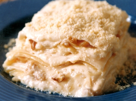 Lasanha ao Molho Branco