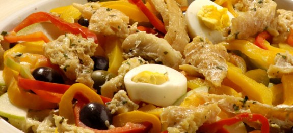 Salada de bacalhau