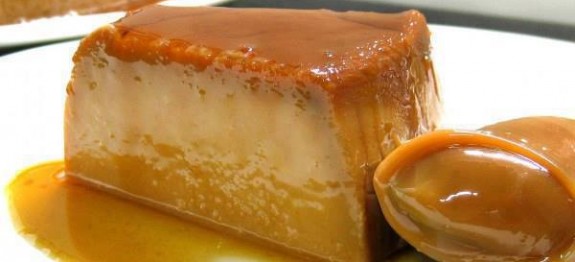 Flan de doce de leite