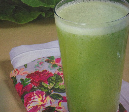 Suco verde para limpar o organismo
