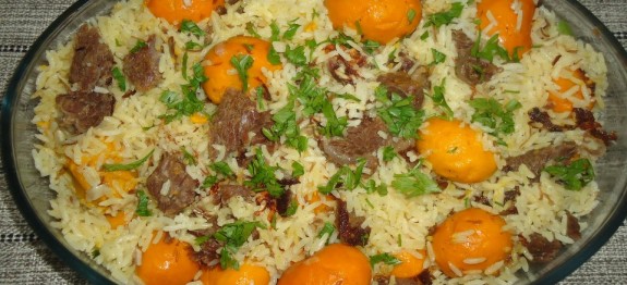 Arroz-com-pequi-e-carne-de-sol