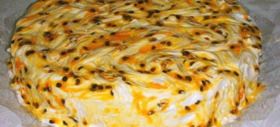 Bolo Mousse de Maracujá