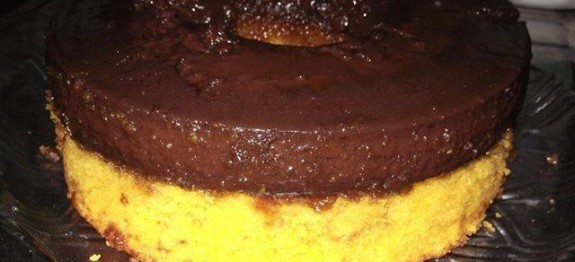 Bolo de cenoura magnífico