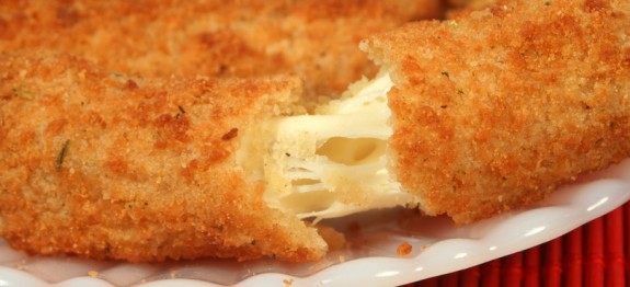 Palitos de mussarela