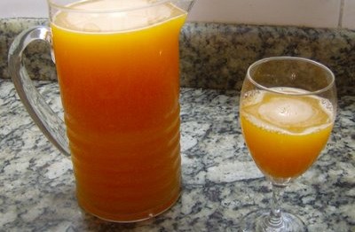 Refrigerante de Laranja Caseiro