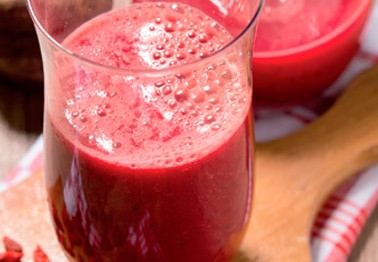 Suco rosa detox