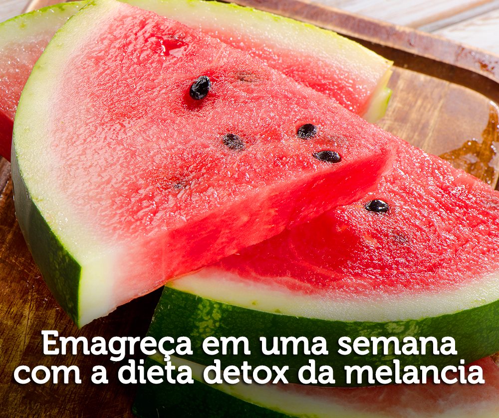 Suco detox de melancia com gengibre