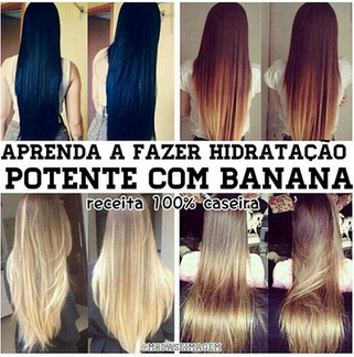 Aprenda a fazer Hidratação Potente com Banana