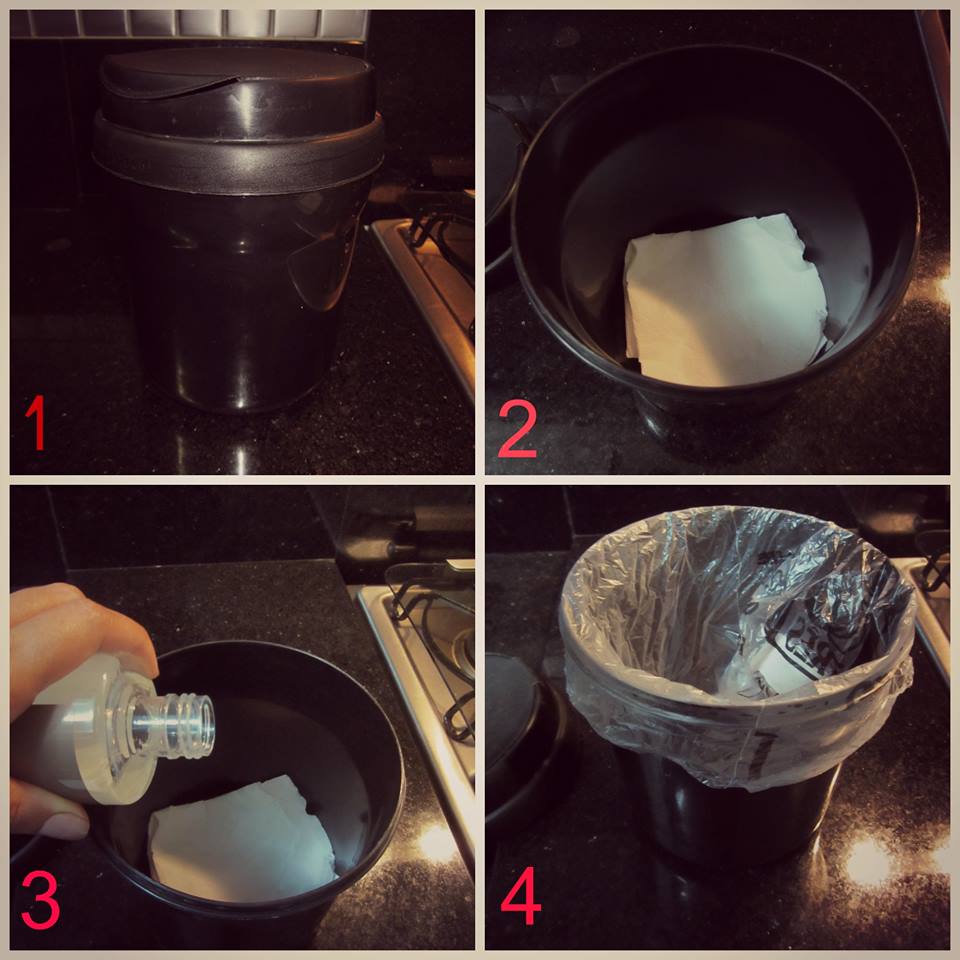 Como evitar odores em lixeiras