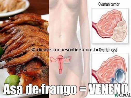 *Asa de frango* = “VENENO” ….E A GENTE NEM IMAGINA
