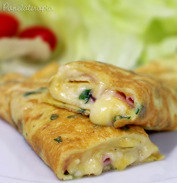 receita de omelete
