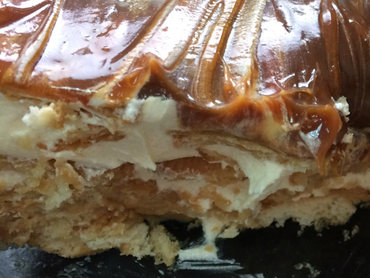 Pave-de-doce-de-leite