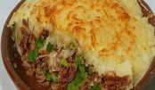 Escondidinho de Mandioca com Carne Seca