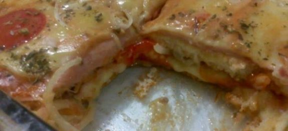 BAURU DE FORNO COM PÃO DE FORMA