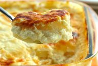 Batata cremosa ao forno