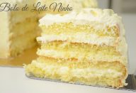 Bolo Delícia de Leite Ninho da Isamara