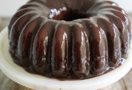 Bolo Pudim de Doce de Leite e Chocolate