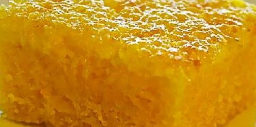 Bolo de Fuba Mimoso sem Glúten e sem Lactose