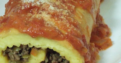 Rocambole de carne