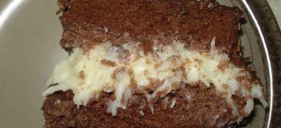 Receita de Nega Maluca com Recheio de Coco